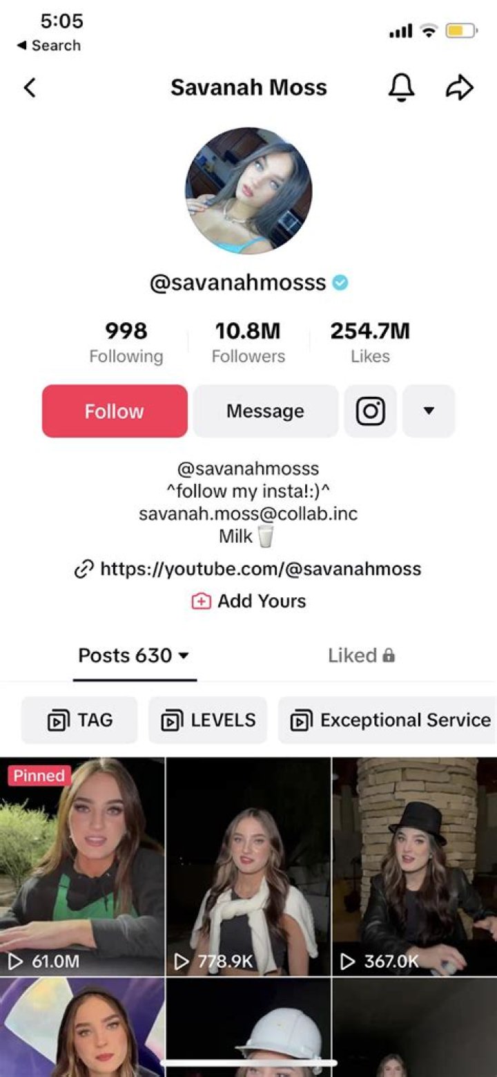 Savanah Moss – Celeb Secrets